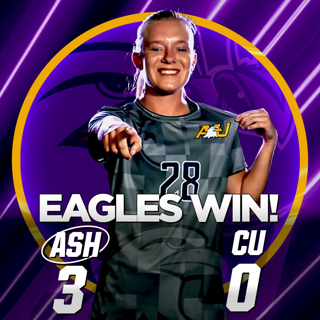 Three goals from three different players - and a 16th clean sheet this season(!) - lifted our #⃣2⃣ women's soccer team to a win today in a <a href="/GreatMidwestAC/">Great Midwest</a> semifinal! The title game is Saturday at noon at Northwood!

📝 goashlandeagles.com/news/2023/11/9…