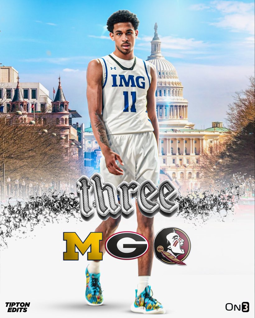 NEWS: Khani Rooths, On3’s No. 19 ranked recruit in the 2024 class, tells me he will announce his college decision on Sunday, Nov. 12. 

Finalists: Michigan, Georgia, and Florida State. 

Story: on3.com//news/khani-ro…