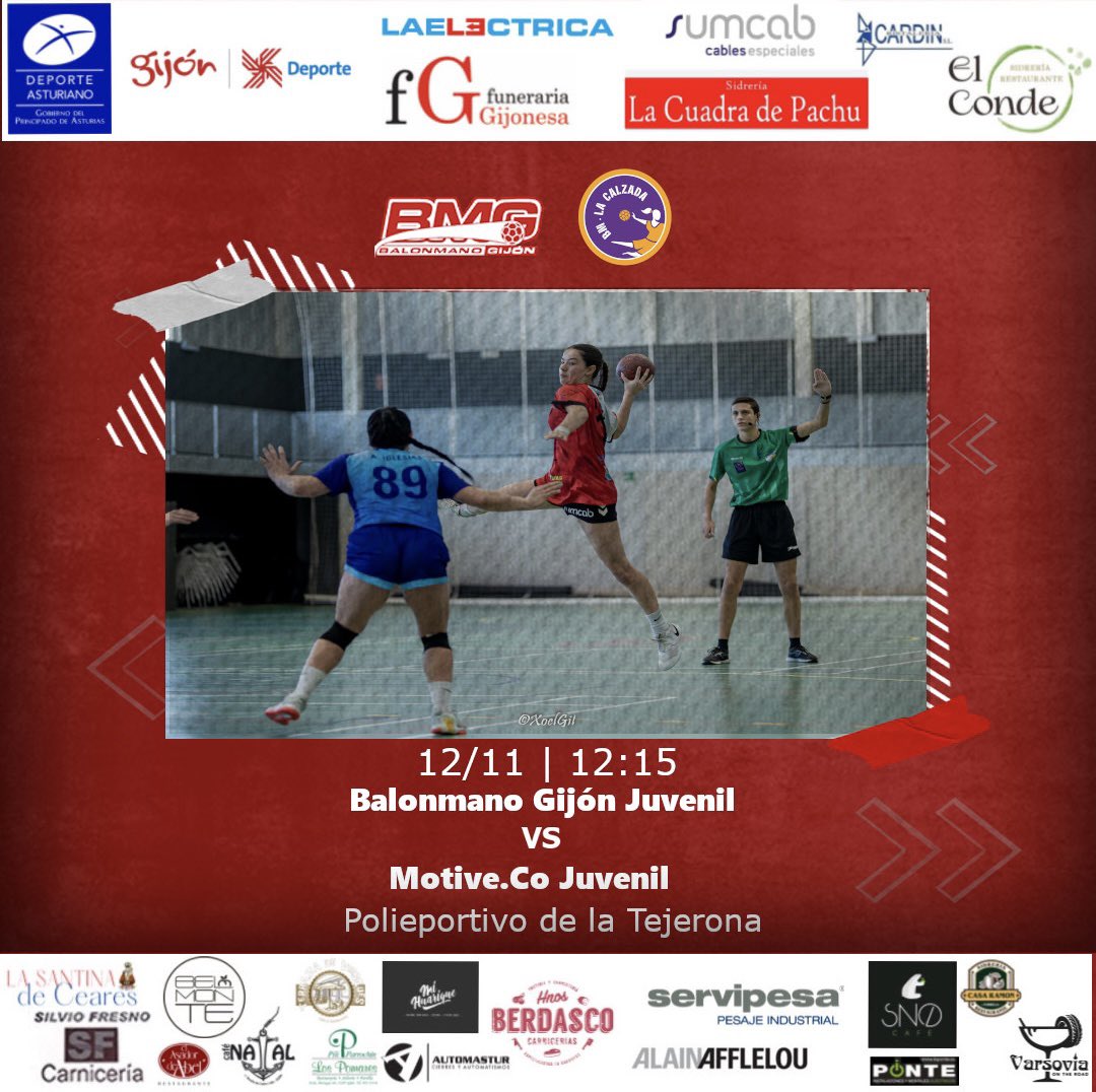 Club Balonmano Gijón (@balonmanogijon) on Twitter photo 🚨LIGA SENIOR-JUVENIL🚨
#somosbmg #orgullodecantera 🔴⚪️ 🚨LIGA SENIOR-JUVENIL🚨
#somosbmg #orgullodecantera 🔴⚪️