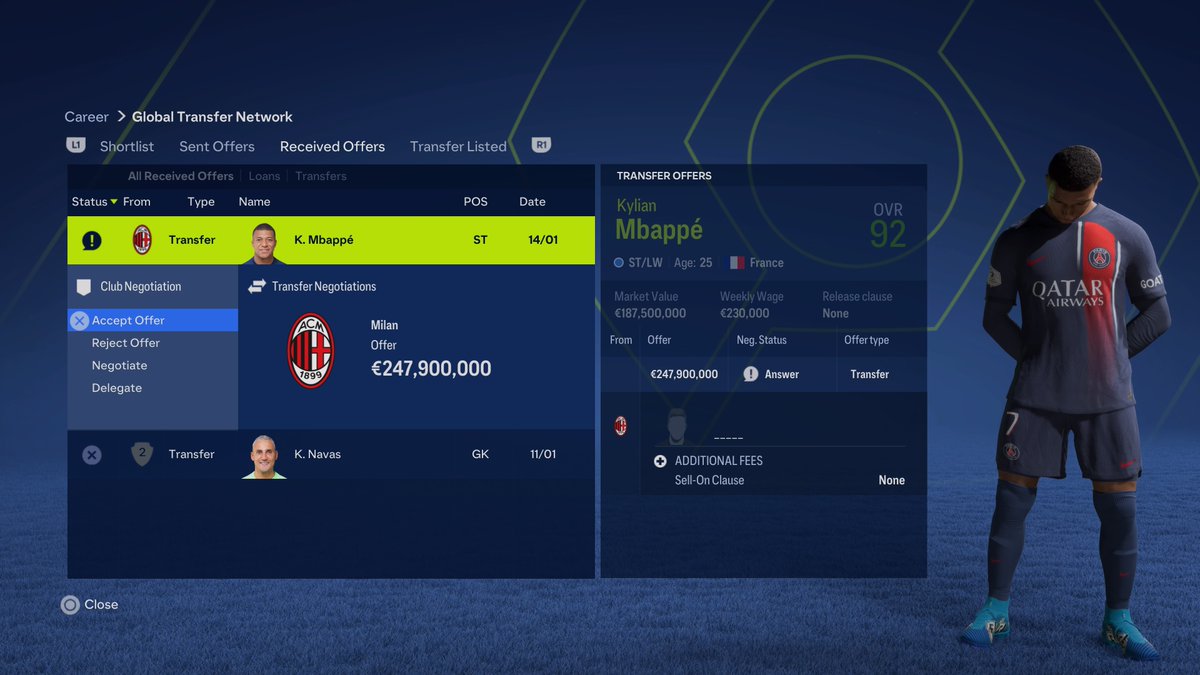 LukelioFerrari's tweet photo. #PS5Share, #EASPORTSFC24 https://t.co/usJiRtslcW