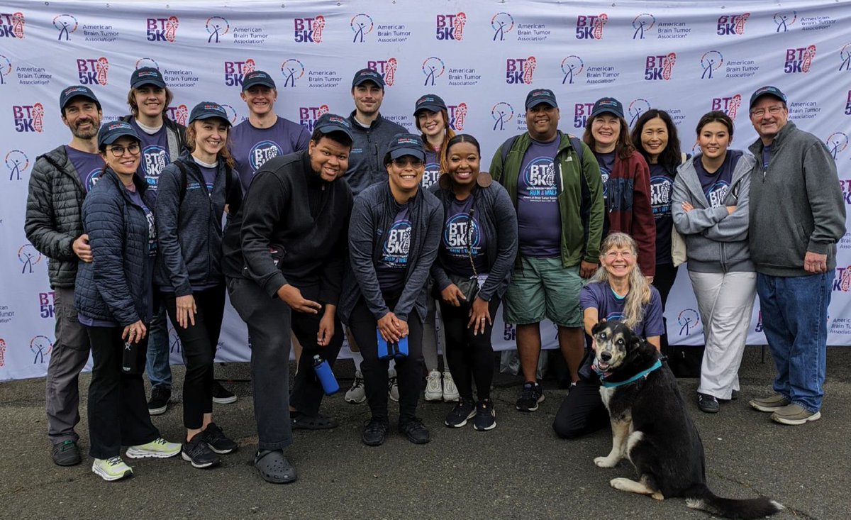 What a great time at @theABTA #BT5KSF! It was inspiring to join the walkers & runners to support their mission of providing critical funding for #braintumor research & patient support services. Grateful to families, friends & colleagues for their support! #BT5K
@2nd_Chance2Live