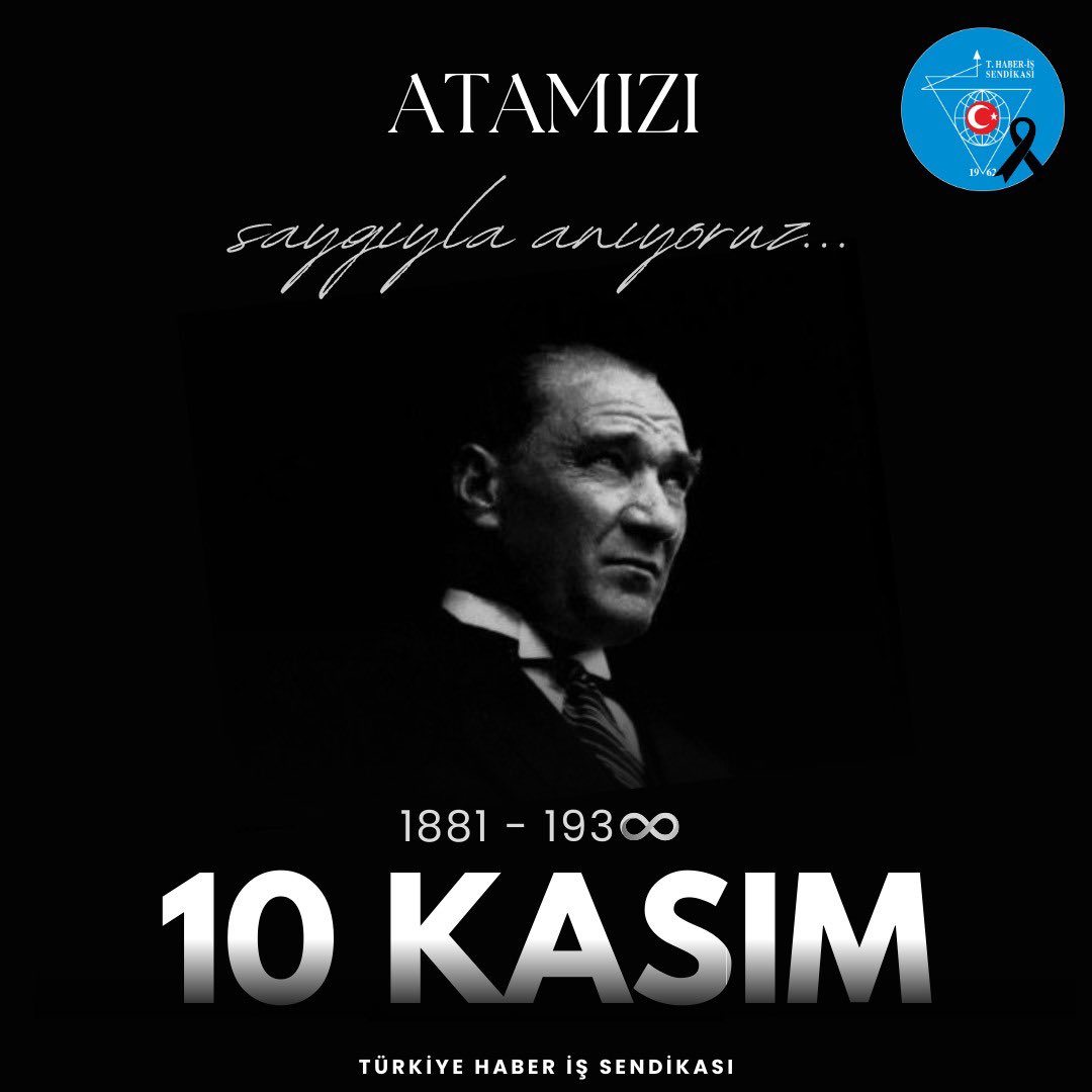 Ebediyete intikalinin 85. yıl dönümünde Cumhuriyetimizin kurucusu, Ulu Önder Gazi Mustafa Kemal Atatürk'ü Onun şahsında dava ve silah arkadaşlarını, Kurtuluş Savaşı’nın tüm kahramanlarını ve bütün şehitlerimizi sevgi, saygı ve rahmetle anıyoruz. #unutmadık #10Kasım1938