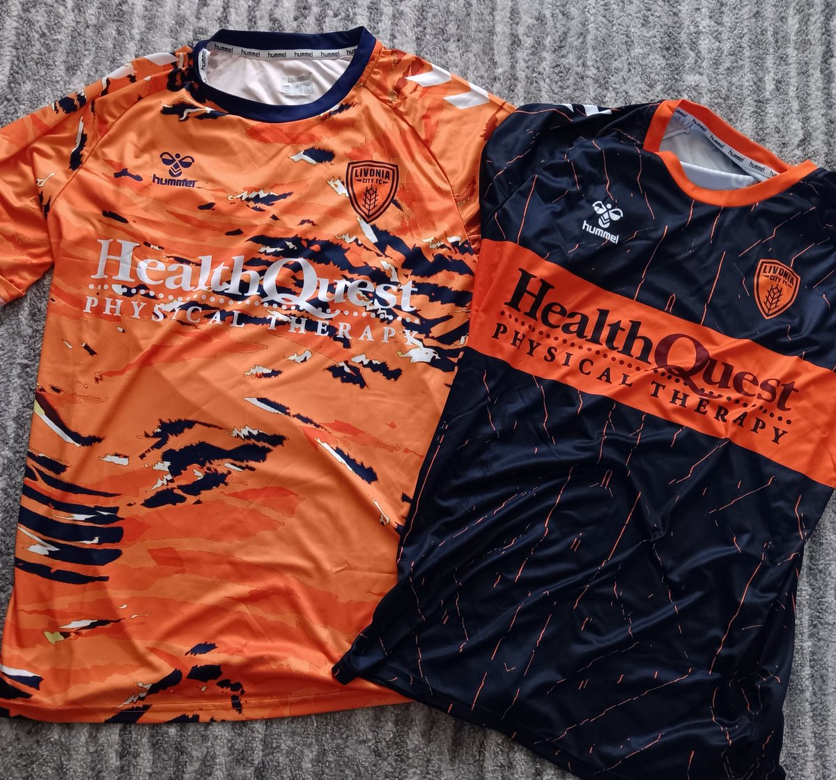 WheatiesFanatic's tweet image. It was worth the wait. @LivoniaCityFC 2023 jerseys are in rotation. ❤️🌾 #BreakfastOfChampions