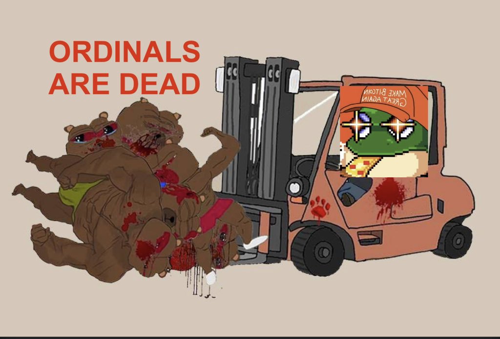ORDINALS ARE DEAD