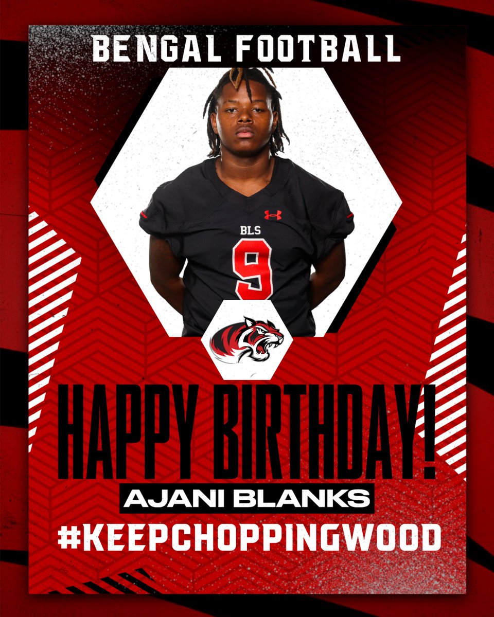 𝗛𝗔𝗣𝗣𝗬 𝗕𝗜𝗥𝗧𝗛𝗗𝗔𝗬 𝗧𝗢 𝗔𝗝𝗔𝗡𝗜 𝗕𝗟𝗔𝗡𝗞𝗦! 🐅
<a href="/AjaniBlanks/">aj</a> 

#KeepChoppingWood 🪓