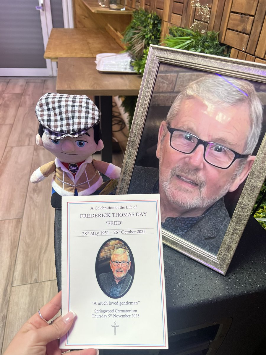 Today was all about you. My life will never be the same, rest in peace grandad 💔❤️