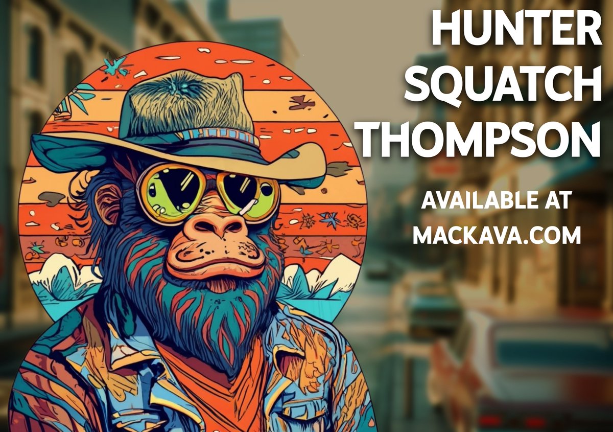 MackavaUS's tweet photo. Kick back with our Sasquatch Summer Vibes Tee!
#etsy #etsyshop #etsyvibes #fashion #huntersthompson #hst #hippies #vibe #fun #sale
https://t.co/61fTuOM5KZ https://t.co/PMqoC8VR2S