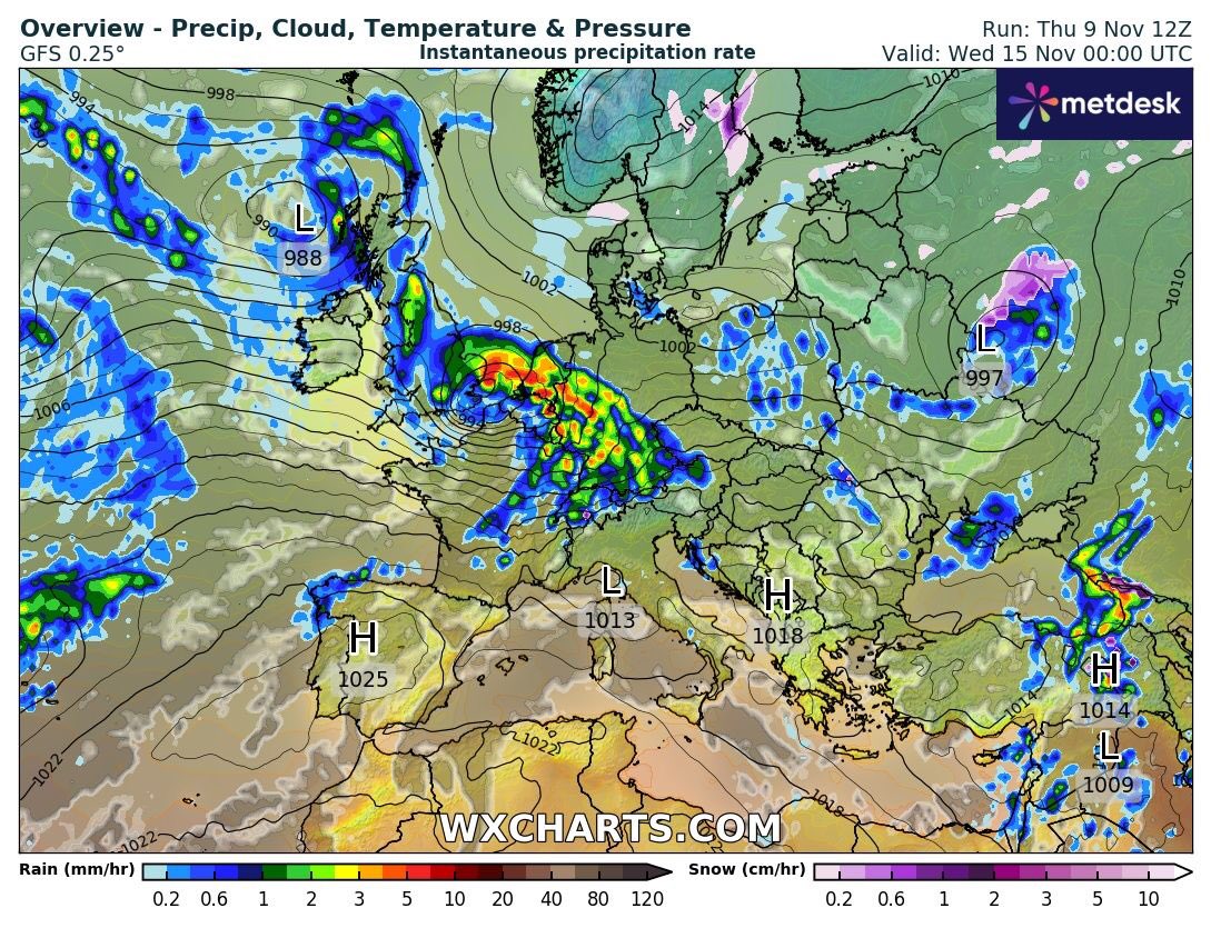 Early heads up. Jetstream likely to move north and ramp up next week. Models starting to show potentially impactful storms. Stay tuned for updates.