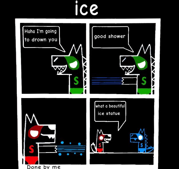 mixelsempire's tweet photo. My fifth comics on Super vovo and super wolko: ice: https://t.co/RorqKq58kc