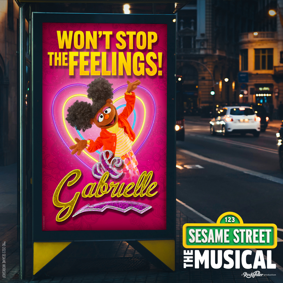 'You're gonna hear her ROAR! And that's the way it is!  @andjulietbway'  #&gabrielle #&juliet #SesameStreet #SesameStreetMuscial #TheaterThursday.