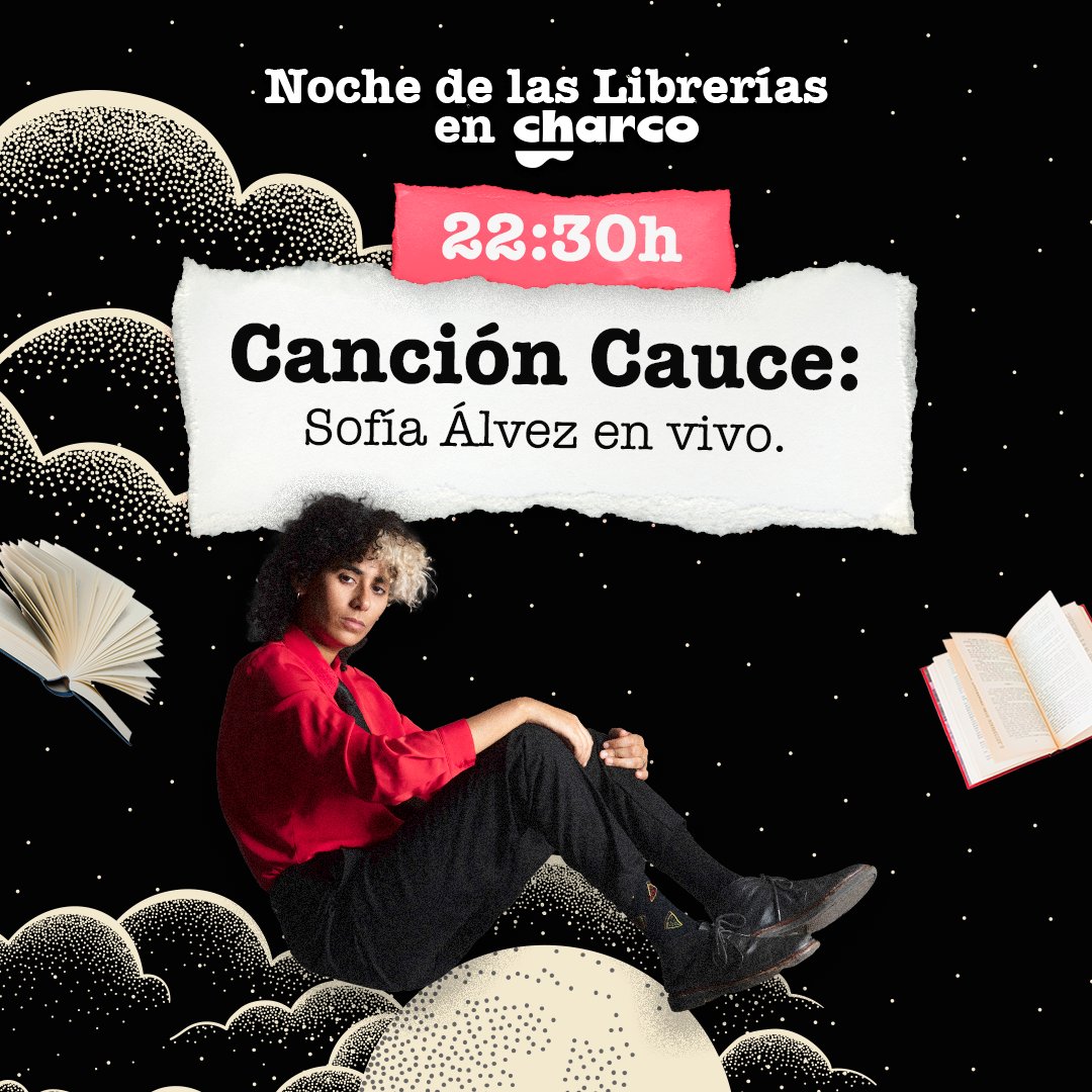 cccharco's tweet photo. Hola amiguitus.
Mañana tenemos este planazo por la Noche de las Librerías.
No se suspende por lluvia, truenos o relámpagos.
Nos refugiamos bajo el ficus y entre libros.
Les esperamos. https://t.co/sfSEGWmGdk