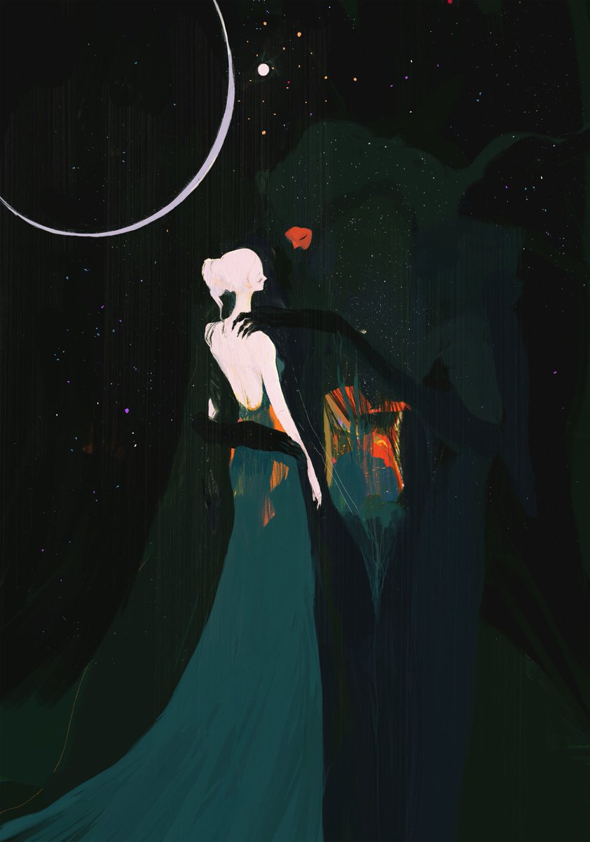 'When Night Fell on the Moon'

My first 1/1 painting from my newest collection, 'Machine Dreams and Electric Whispers'

Live now on FND. 🔗⬇️