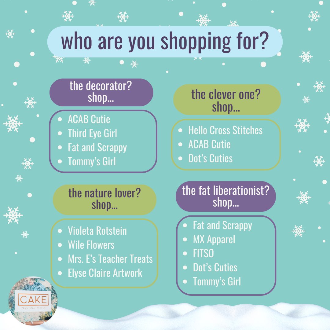 Cake Plus-Size Resale tweet media