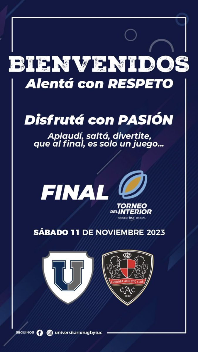 Universitario Rugby Club (@unirugbytuc) on Twitter photo 