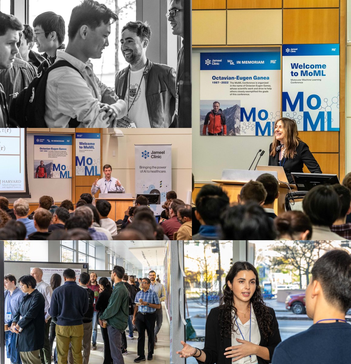 It was wonderful to meet all 300+ of you at #MoML2023! 😃 So exciting to see the budding potential of early-stage molecular ML research & predict what the rapidly approaching future of molecular ML could look like in just a few years. See you all next year! 👋