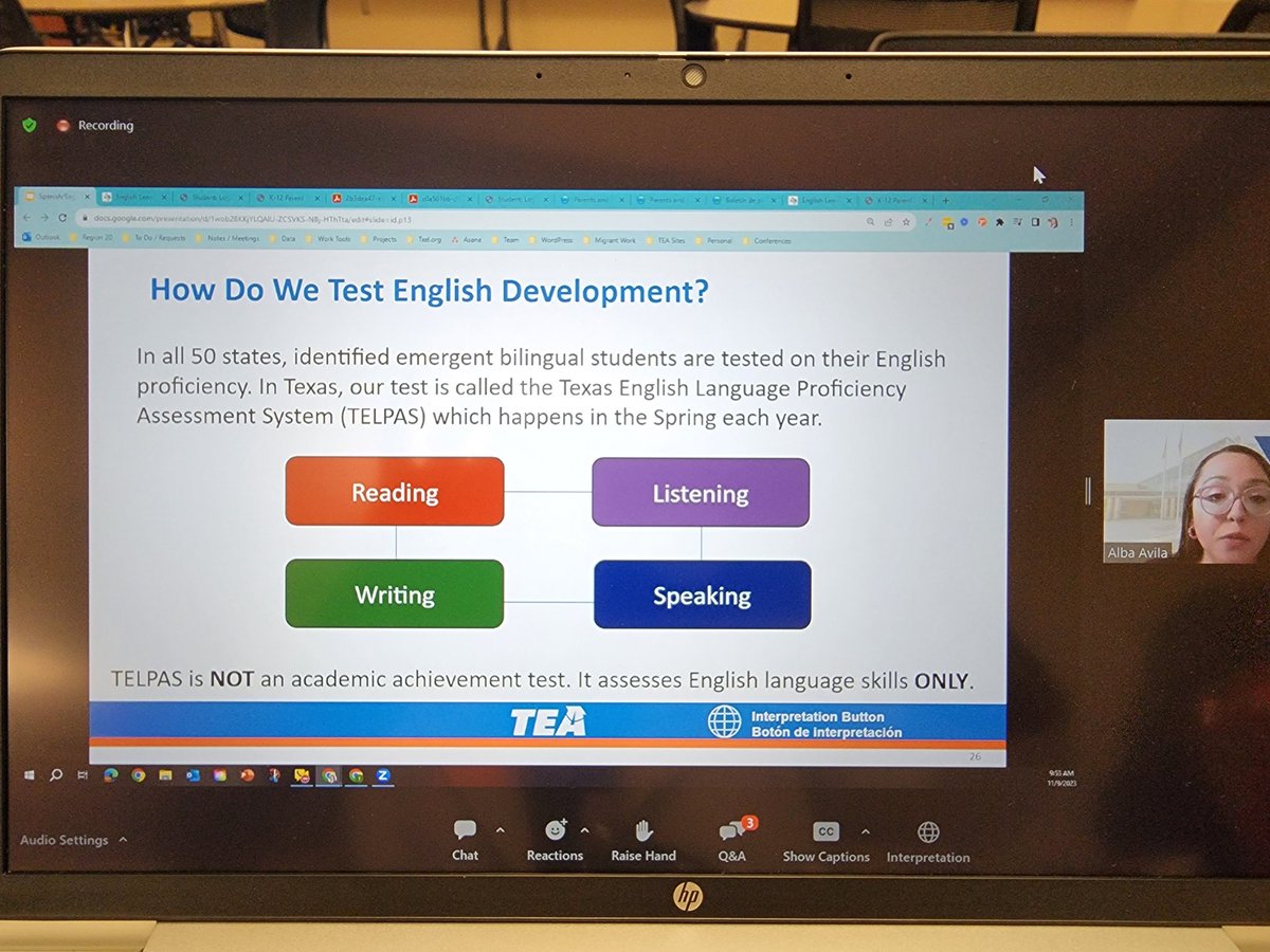 Ely__Godoy's tweet image. Title III session this morning, Family Engagement. Empowered families through helpful resources.
@AldineISD @drgoffney @DrFavy @delgadong94 @Aldine_Bil_ESL @MariaRe53304919 @EscalonEda #TheDepartment #MyAldine #Empoderando #TEA #ParentLeadershipAcademy