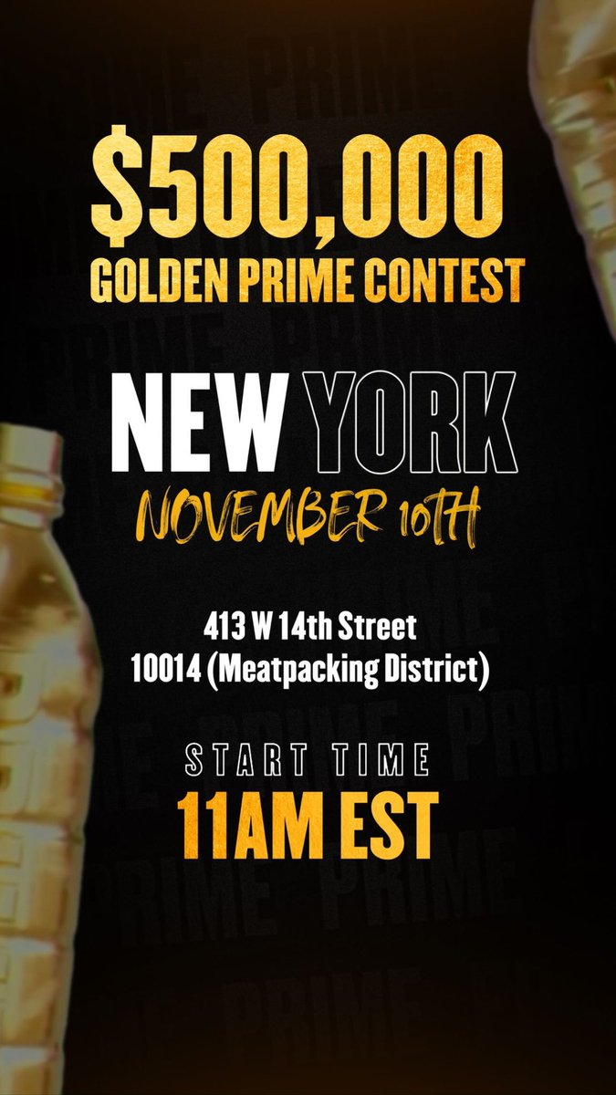 NYPD ready for mayhem from Prime 'golden bottle' giveaway