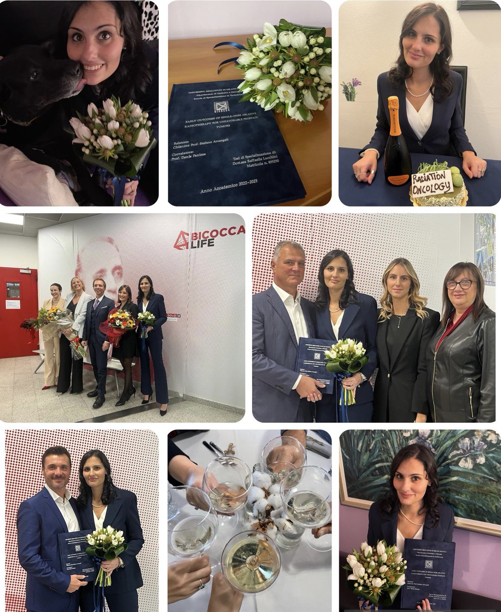 Raffaella Lucchini (@raffa_lucchini) on Twitter photo 🔚 of my #RadOnc residency at <a href="/unimib/">Università degli Studi di Milano-Bicocca</a>
Very grateful to my family, mentors, faculty, co-residents and staff who helped me in this training course❗️ 🔚 of my #RadOnc residency at <a href="/unimib/">Università degli Studi di Milano-Bicocca</a>
Very grateful to my family, mentors, faculty, co-residents and staff who helped me in this training course❗️