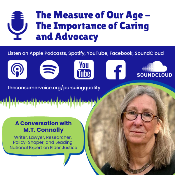 ConsumerVoices's tweet image. Listen to the newest episode of the Pursuing Quality Long-Term Care podcast: theconsumervoice.org/news/detail/la…