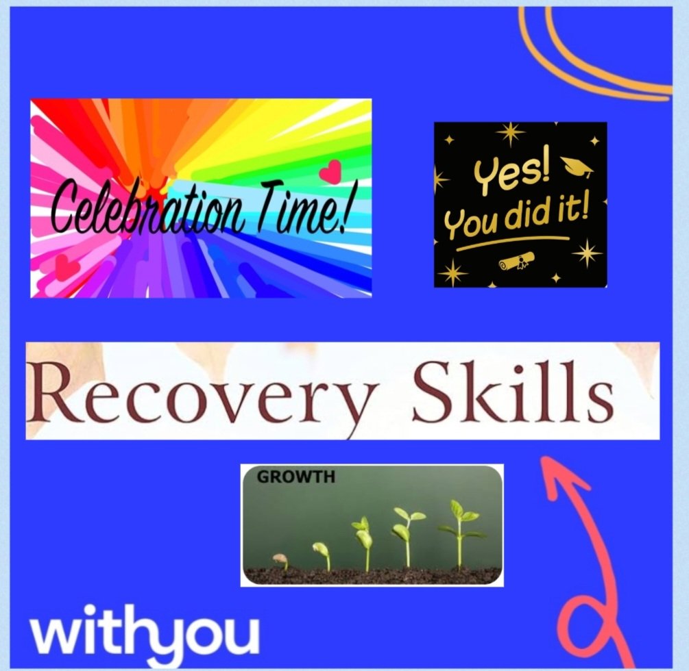 💥It's time to celebrate your Recovery Skills✨️ We are looking forward to recapping what we've learnt ,planning your next steps, and of course a munch n music 🎶 😋 Our next block starts on the 24th of November ..get your name down, folks 💜