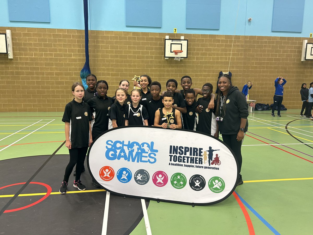 Well done to our Y7 Boys and Girls winning the Sportshall Athletics competition and going through to the county finals. 🥇