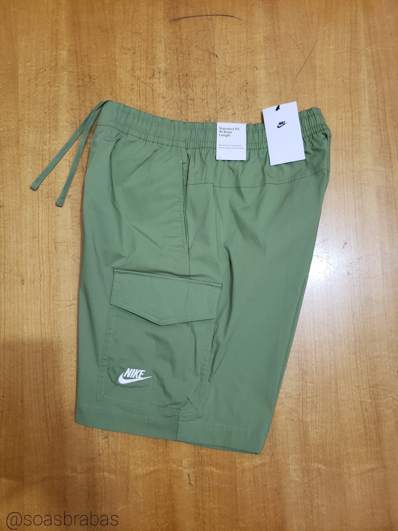 Nike standard fit top at knee length