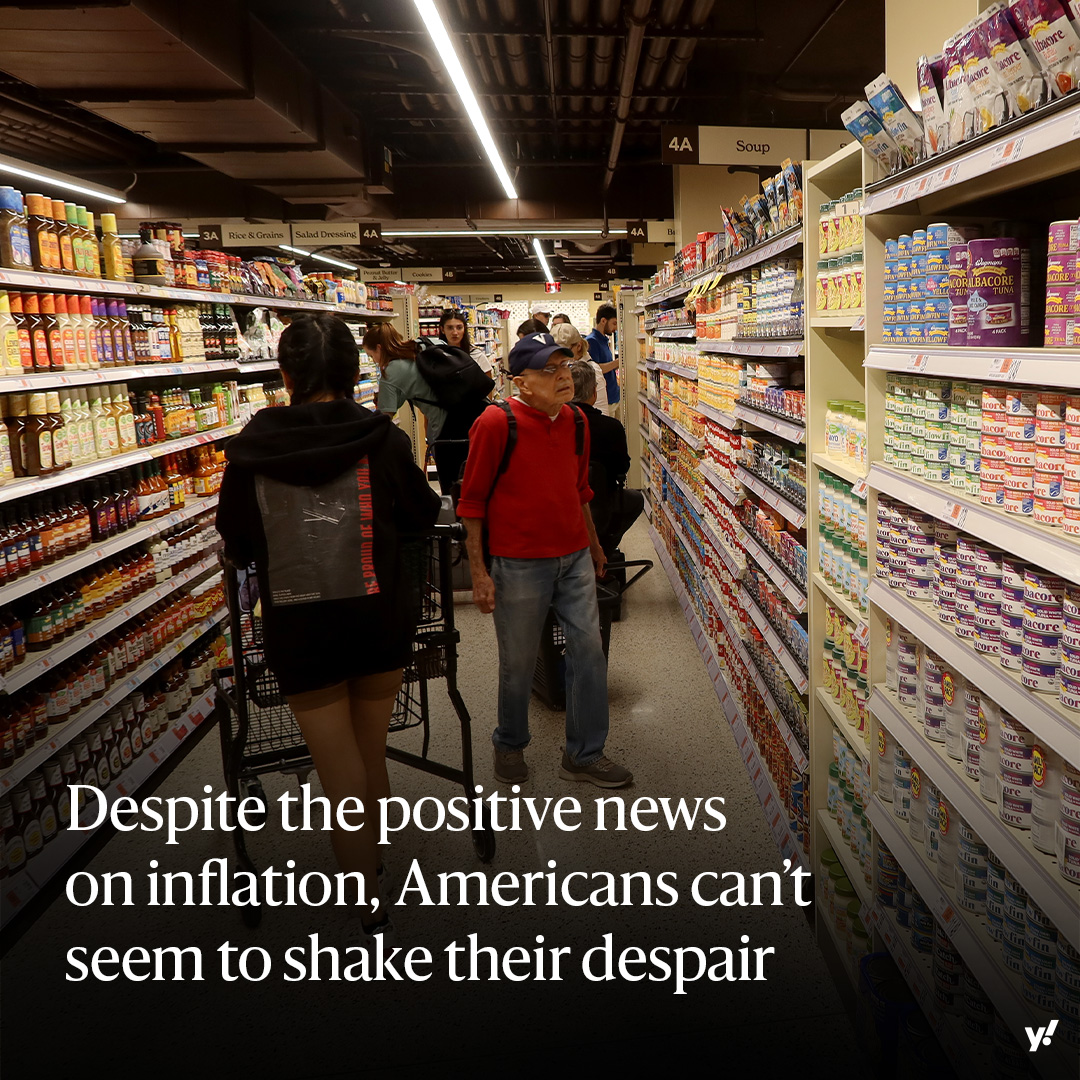 YahooNews's tweet image. There’s a conundrum that economists and political strategists have been chewing on for more than a year: The economy is good, but Americans say it’s lousy. yhoo.it/3FTDJOO