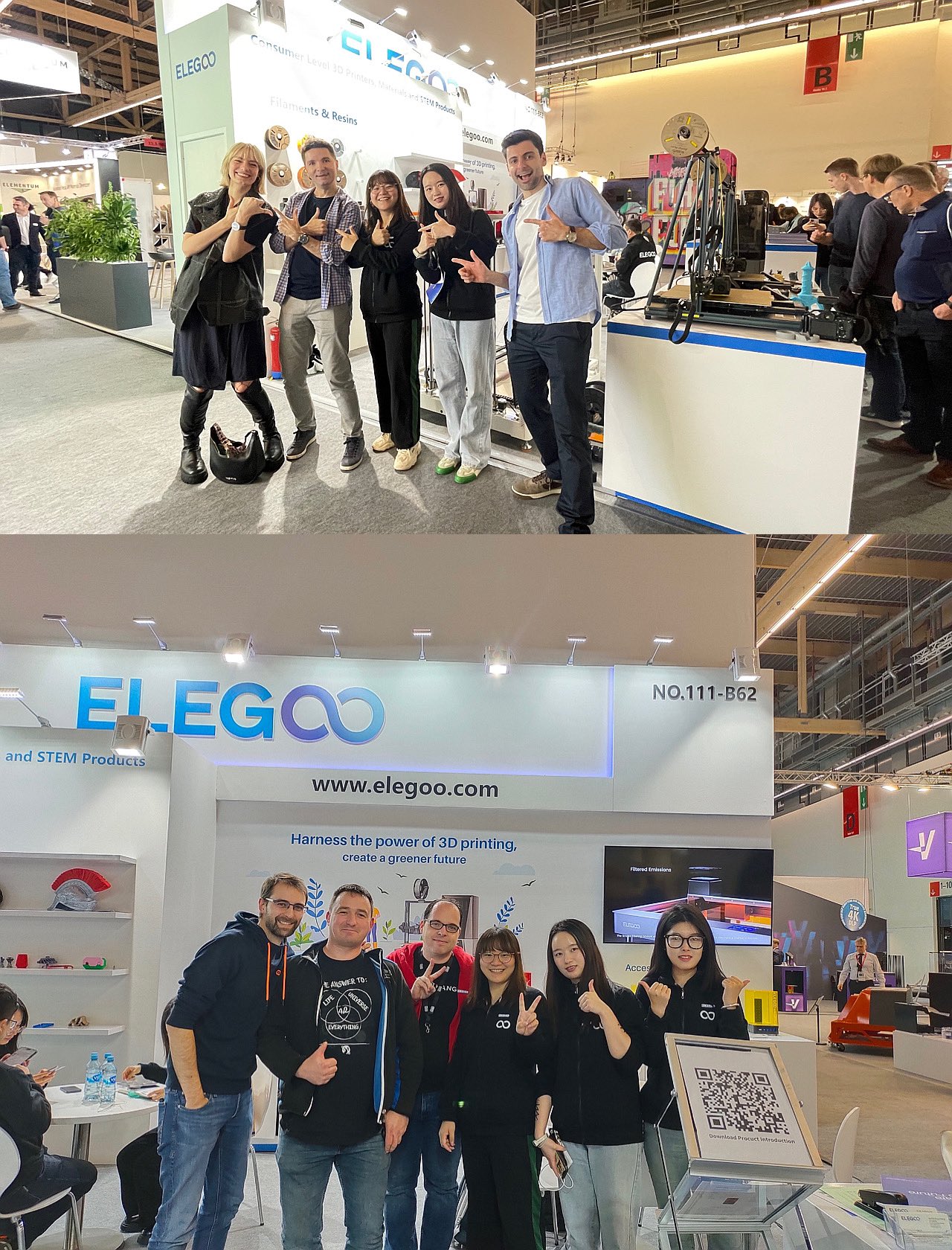 ELEGOO on X: [ELEGOO #FormNext 2023🔥] The 3rd day! Thank you  @formnext_expo for offering ELEGOO a chance to meet our partners, customers  and fans in person, sharing experiences in 3D printing and