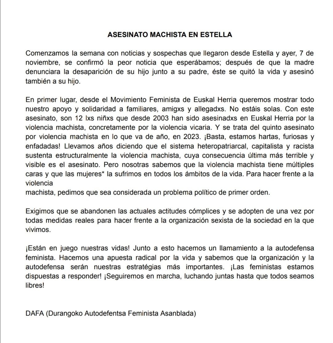 Aski da, nazkatuta gaude!
Autodefentsa feminista!