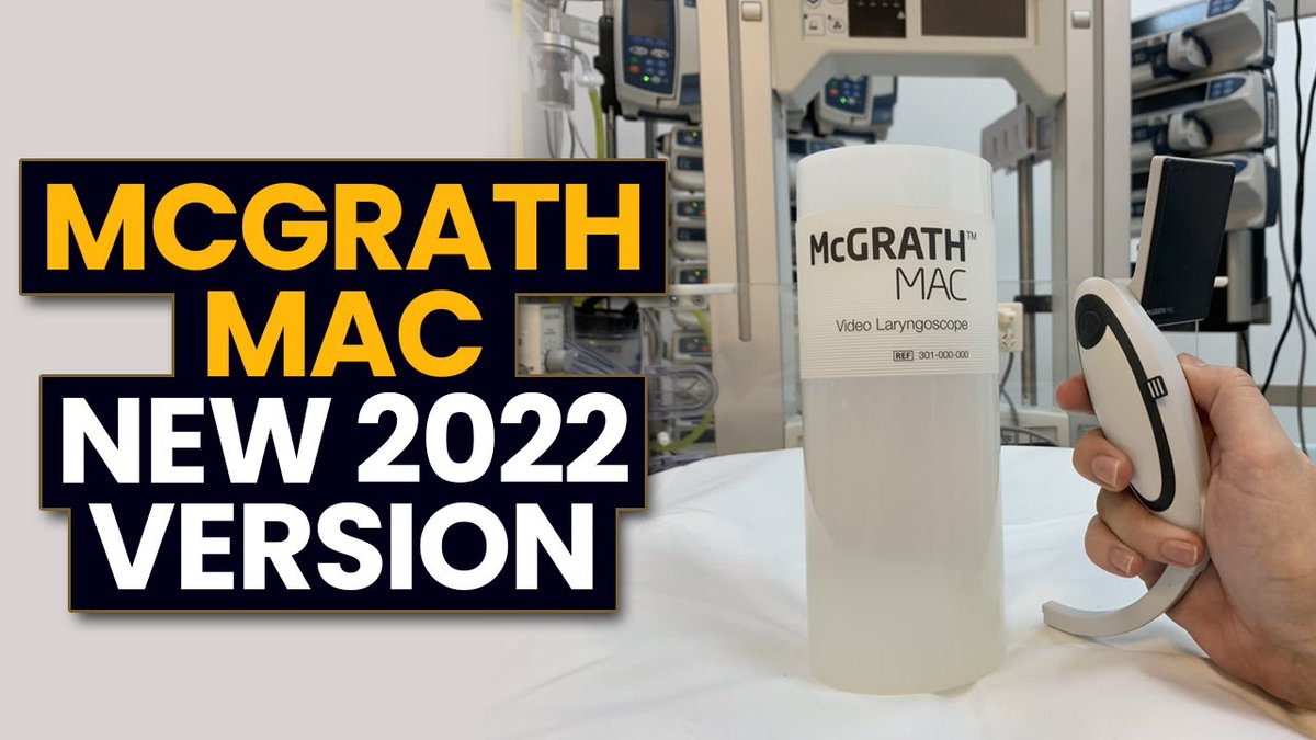 Big thank you to @21Healthcare for supplying the prize for the pro/con debate at Paediatric Emergencies 2023. Congratulation to Michael Coffey who was the winner of the McGrath MAC video laryngoscope. Check out my review at youtu.be/11Xlkj6KerQ