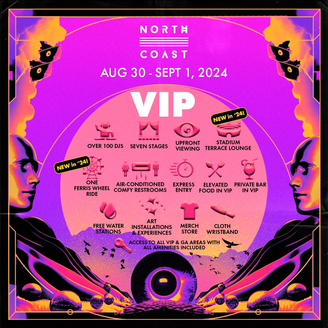 North Coast Music Festival - #NCMF2024 passes are ON SALE THURSDAY at 12 PM  CST for as little as $29 down + shipping! ✨ → northcoastfestival.com 💜:  Last years Coasties will get