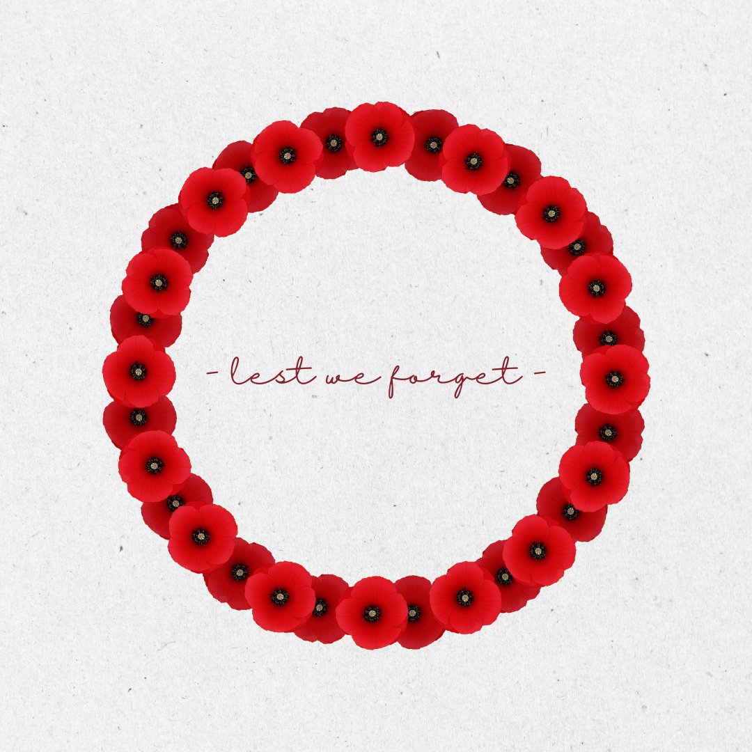 Remembering the service and sacrifice of all those that have defended our freedoms and protected our way of life.