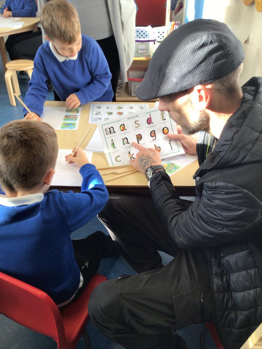 orchardsac's tweet image. What a fantastic turnout at our phonics workshop for year 1! Thank you so much for coming along and supporting school!
#phonics #getset #earlyexcellence #continuousprovision #proudtobeGLP 💚