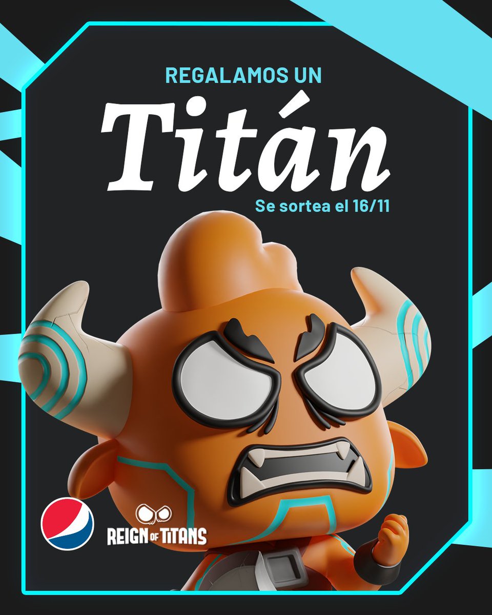 GANATE UN TITÁN 🎁👑

Es tu momento de dejar de alquilar y ser el dueño de tu propio Titán 🥳

Participá dejando tu FAV + RT, y mencionando a dos amigos 🌋
También es obligatorio que nos sigás 👉 @ReignOfTitansAR

El viernes 16/11 te contamos si ganaste ⏳