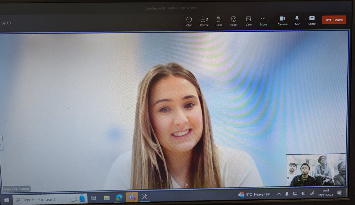 📢 And we're off! The CityZen competition is underway 👏 We look forward to working with our new mentor Shauna <a href="/deptinfra/">Department for Infrastructure</a> #CityZen 
<a href="/ICE_schools/">ICE's Education & Inspiration team</a> 
#STEM #STEMeducation