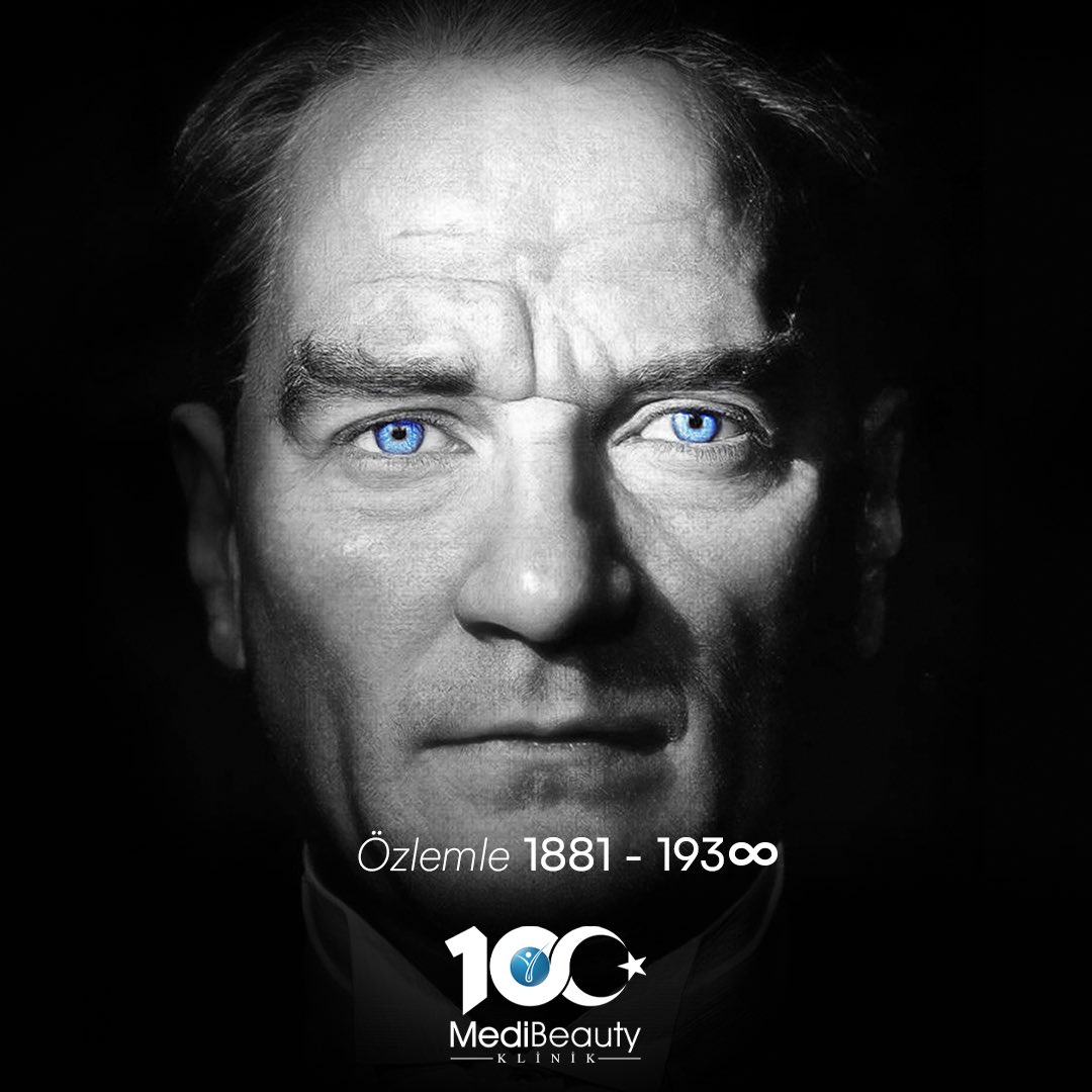 Mavi gözlerine olan aşkımızla, 85 yıldır hiç görmediğimiz birini her geçen gün daha çok özlüyoruz, çünkü #senhepburadasın , hep #kalbimizdesin . Sana dair her şeyin bekçisiyiz, rahat uyu Atam... ❤
 #atatürk #10Kasim #10Kasım1938