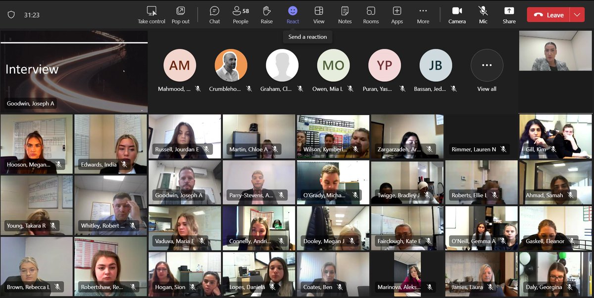 Fantastic to host alongside @JourdRussell our first U3/U8 Women in Leadership workshop for our female assistant managers, &amp; what a great turn out! Topics covered were interview &amp; presentation skills followed by a Q&amp;A with some very successful area managers to share their stories.