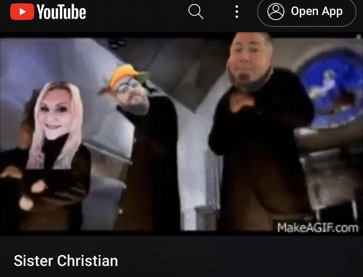 SheilaBx2's tweet image. #TheFeud 
There’s no escaping Sister Christian Pamatha  + Jakey = forever ♥️🖤🤘
🤭 
#RIPJake