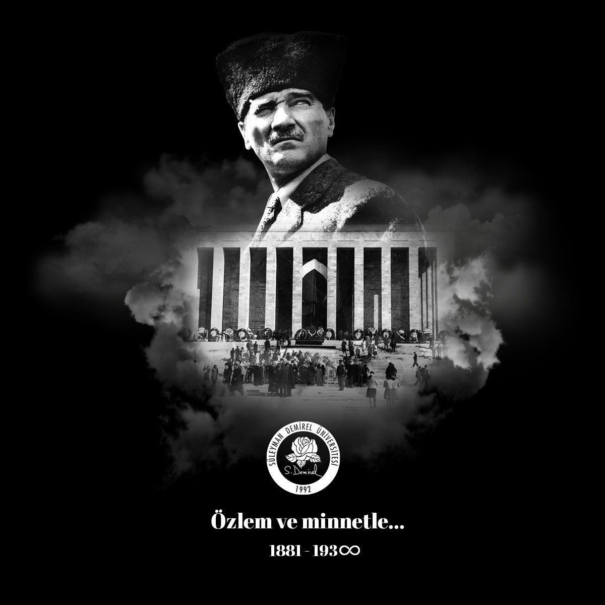 Cumhuriyetimizin kurucusu Gazi Mustafa Kemal Atatürk’ü ebediyete irtihalinin 85.yılında minnet ve şükranla anıyorum. İstiklal Mücadelemizin bütün kahramanlarına Allah’tan rahmet diliyor, bu vatan için toprağa düşmüş ecdadımızı rahmetle ve minnetle anıyorum
w3.sdu.edu.tr/duyuru/11752/r…