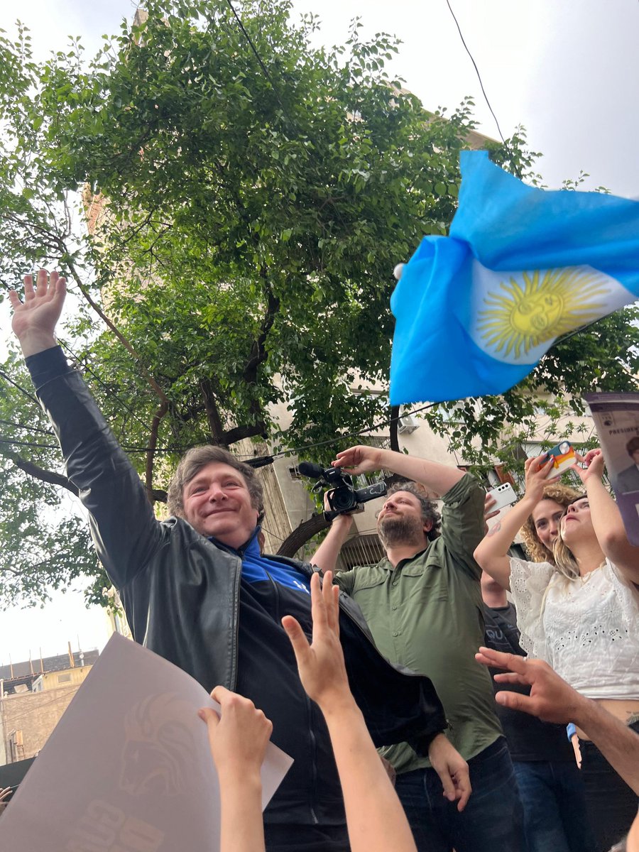 Bienvenido a Mendoza <a href="/JMilei/">Javier Milei</a> la provincia de la libertad 🦁💪