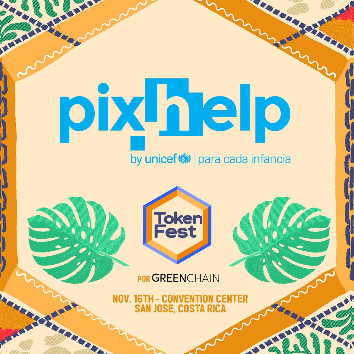 GreenChainCR's tweet photo. ¡Bienvenido a #TokenFest, PixHelp!

Nos emociona la participación de esta iniciativa de @UNICEFColombia que usa arte y blockchain para combatir la desnutrición infantil.

Gracias al artista @guache_art y a @ActifStudio + @Spyral_Labs por su trabajo en esta innovadora plataforma. https://t.co/WAEUemGVZ8