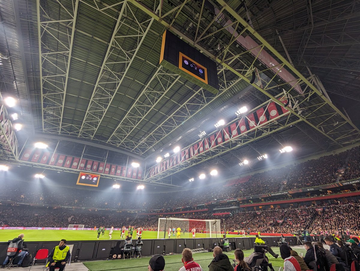 27 years ago this month, I watched Sudbury Town knock <a href="/OfficialBHAFC/">Brighton & Hove Albion</a> out of the FA Cup on pens in front of under 2k. Now we've just gone and beaten 4 times European Cup winners <a href="/AFCAjax/">AFC Ajax</a> in their back yard.  All a bit mental <a href="/NorthStandChat/">North Stand Chat</a> <a href="/wearebrighton/">We Are Brighton</a> #AJABHA #bhafc