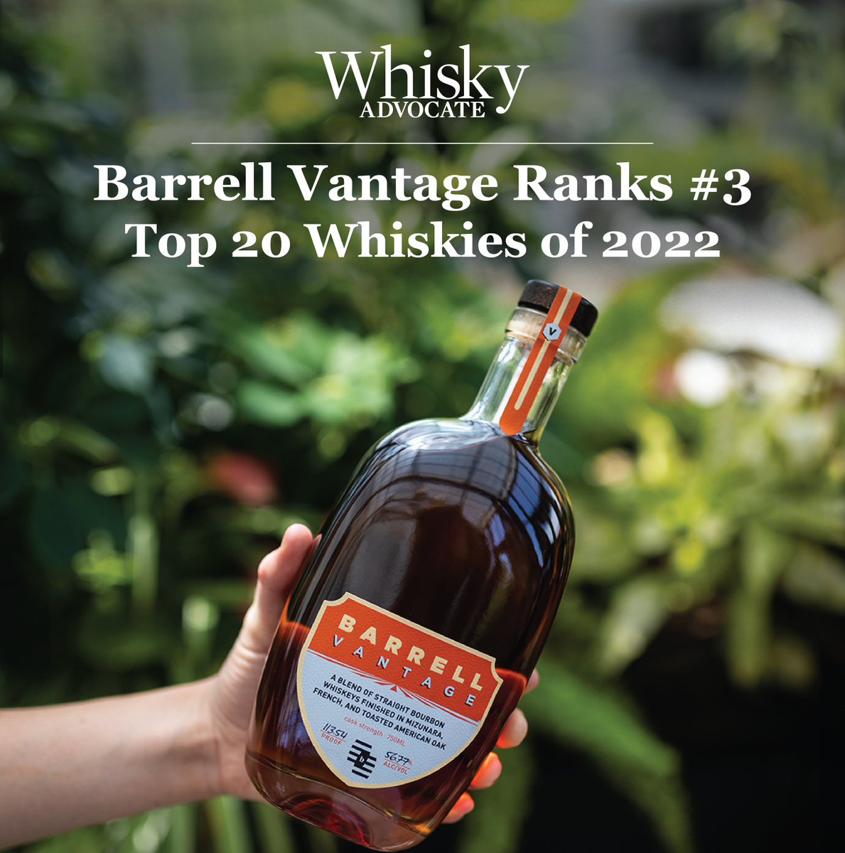 Daydreaming about last year when we were awarded #3 Whiskey on <a href="/WhiskyAdvocate/">Whisky Advocate</a>'s Top 20 Whiskies of 2022!