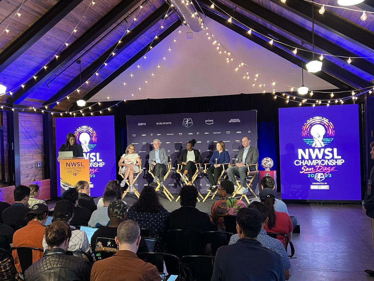 First of its kind, four-way, groundbreaking broadcast partnership for <a href="/NWSL/">National Women’s Soccer League</a> announced today. Congratulations to all at the league, 
<a href="/CBSSports/">CBS Sports</a>, <a href="/espn/">ESPN</a>, <a href="/amazon/">Amazon</a>, <a href="/EWScrippsCo/">The E.W. Scripps Co.</a> and the tireless group at <a href="/WME/">WME</a>  who got the deals over the finish line . #nwsl 📈