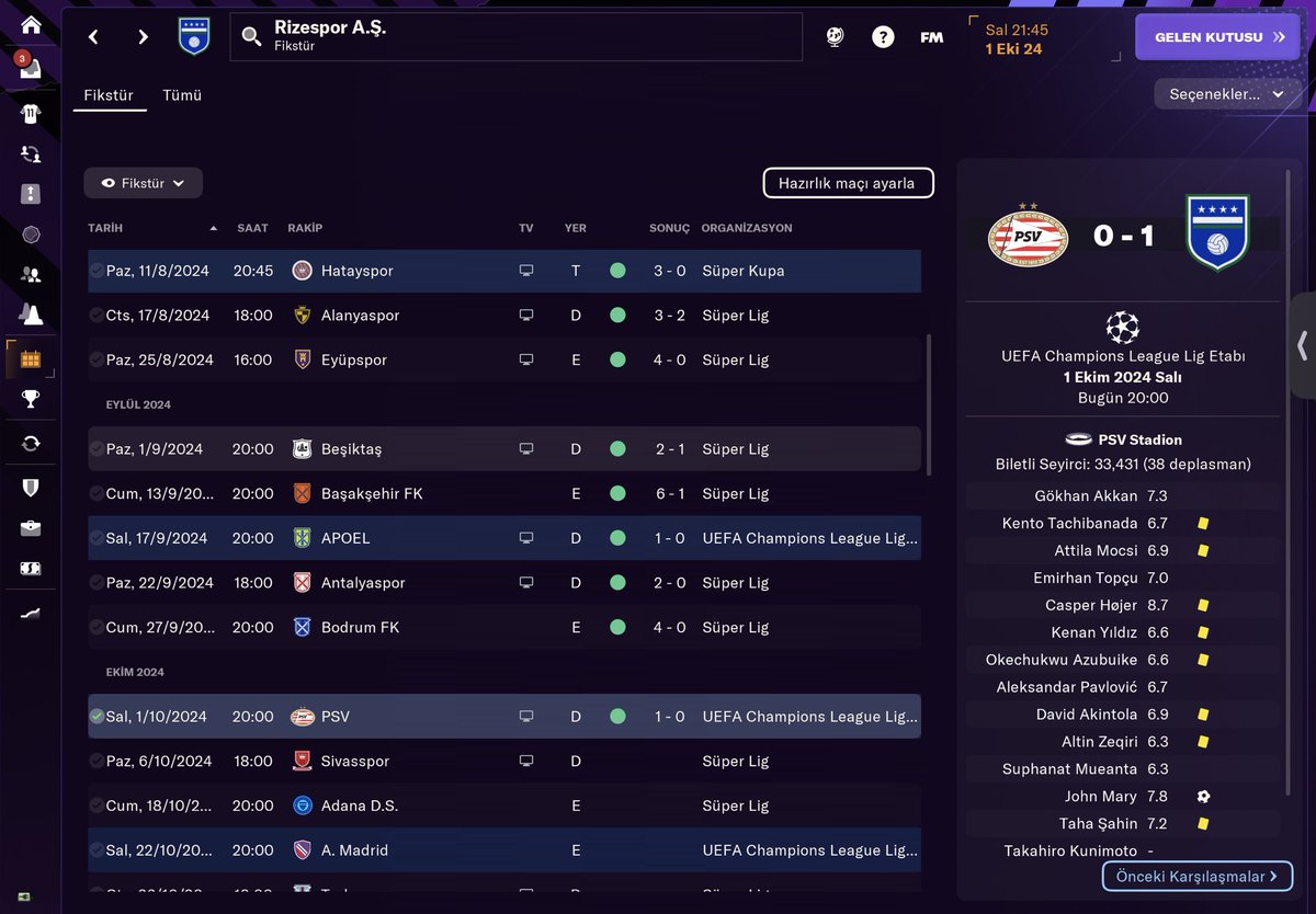 dogank7's tweet photo. Serinin en gerçekçi oyunu. @FootballManager @FMTurkiye https://t.co/CECuWtKBX5