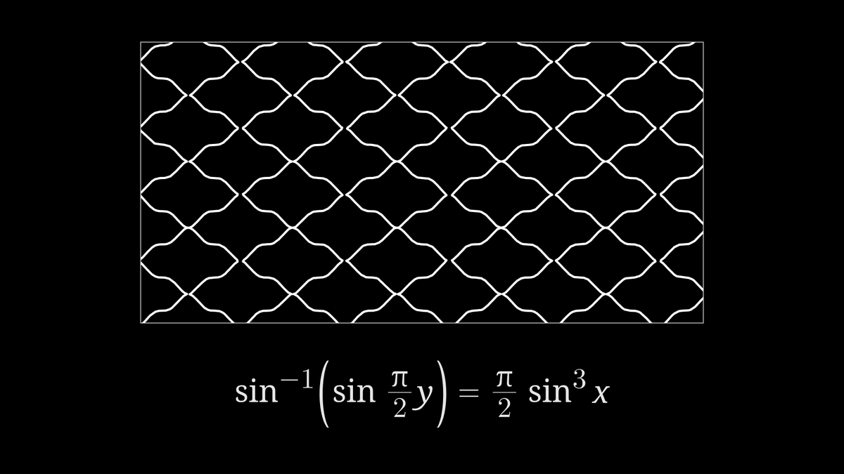 bashN_N's tweet image. #mathinreality
お布団の模様