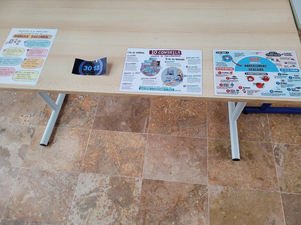 DASEN_AIN's tweet photo. Très belle mobilisation des élèves et personnels de l'école  Kergomar Récamier  et du @CollegeZay de @VilledeValence en cette journée nationale de lutte contre le harcèlement. 
100% prevention
100% détection 
100% solution https://t.co/52fSNxkOs4