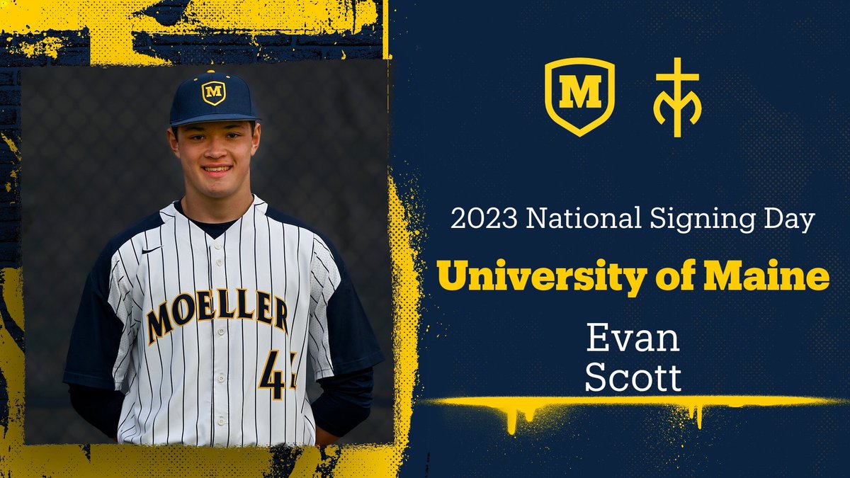 Congratulations to our 5 Moeller Baseball signees. #nationalsigningday 

David Hagen - West Virginia University 
Tyler Heflin - Youngstown State University 
Kellan Klosterman - University of Notre Dame
Evan Scott - University of Maine