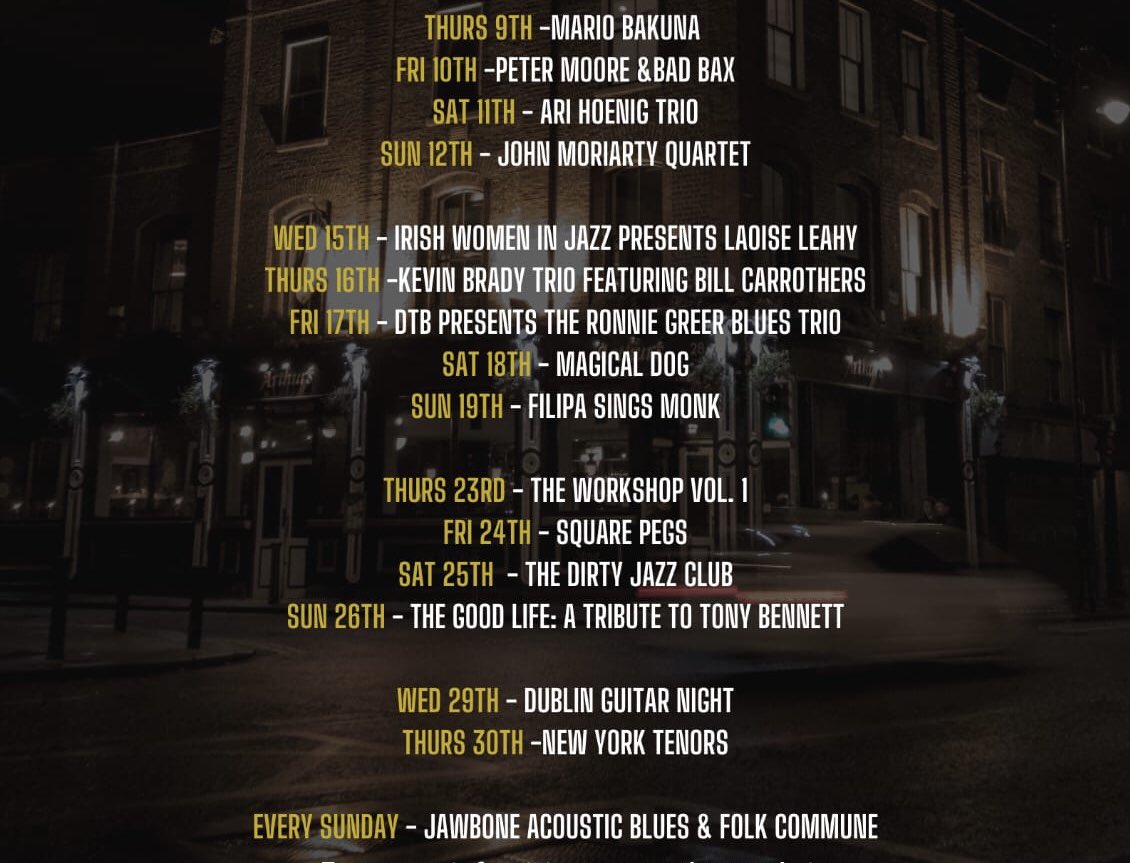 Arthur's Blues & Jazz Club tweet media