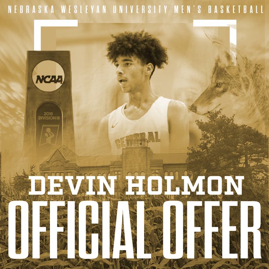 After a great visit, I’m blessed to receive an offer from Nebraska Wesleyan University!! 
<a href="/Wellmand21/">Dale Wellman</a> <a href="/makrause12/">Mak Krause</a> <a href="/OPSCHSBBB/">CHS Boys Basketball</a> <a href="/OmahaEliteAAU/">Omaha Elite Hoops</a>